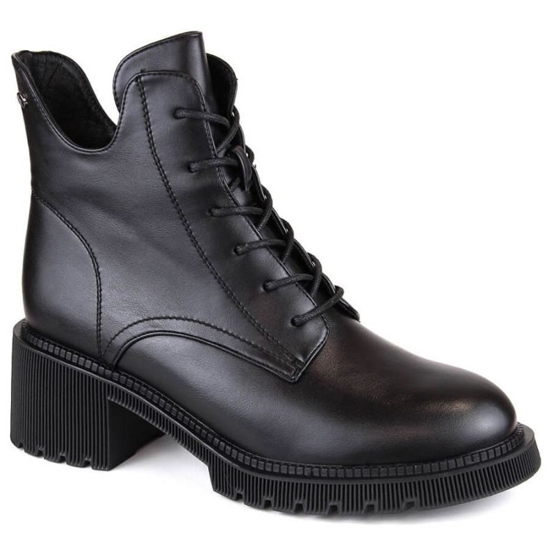 Filippo W PAW489 bottines isolées à lacets et à fermeture éclair, noir le noir 1
