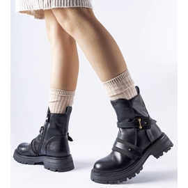 Bottes Laderoute isolées noires le noir 1