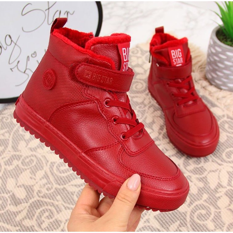 Chaussures isolées Big Star GG374042 INT1435C rouge 1