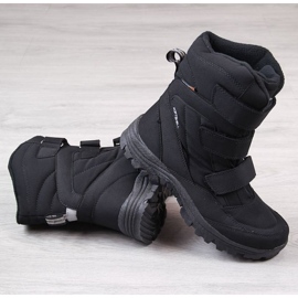 Bottes de neige de trekking imperméables American Club M AM500 noir 1