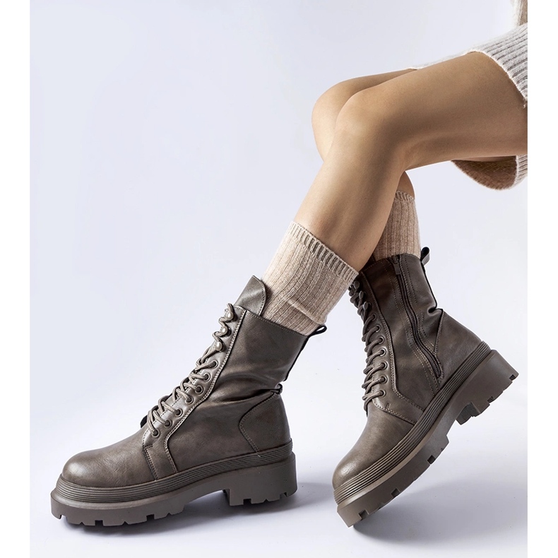 Bottes grises avec protecteur Zacharie 1