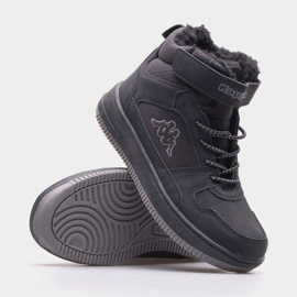 Chaussures Kappa Shab Fur K Jr 260991K-1111 noir 1