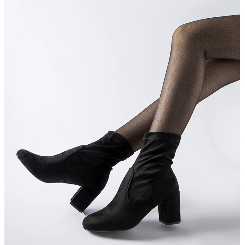 Bottines à enfiler Lexington noires 1