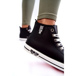 Baskets Classiques Hautes Isolées Big Star KK274598 Noir 2