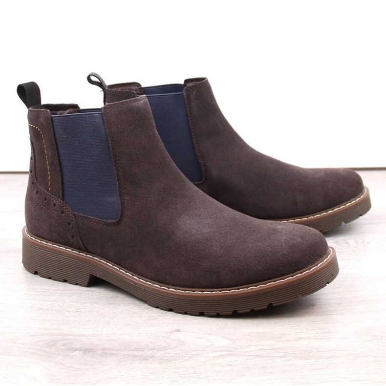 Filippo M PAW499B bottines en cuir, marron brun 1