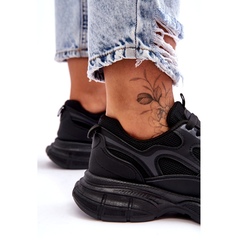 Chaussures de sport noires pour femmes 5