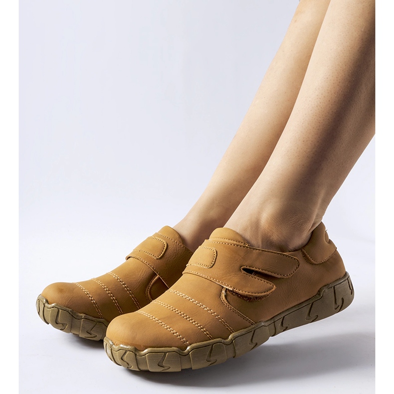 Chaussures à scratch Frencham marron brun 1