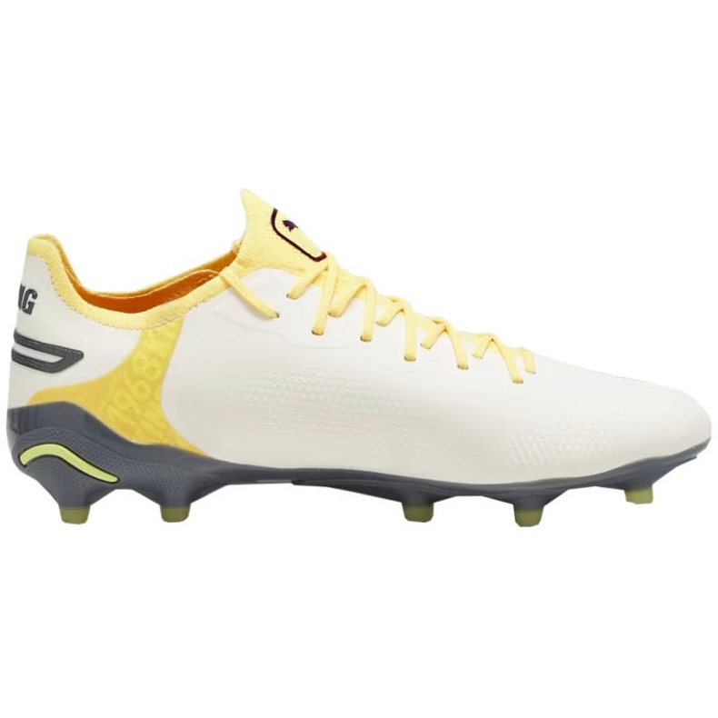 Chaussures de football Puma King Ultimate FG/AG M 107563 05 jaune 1