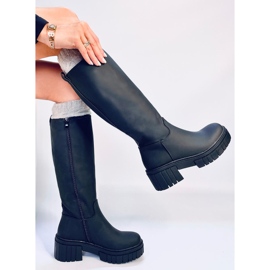 Bottes femme Grande Noir 1
