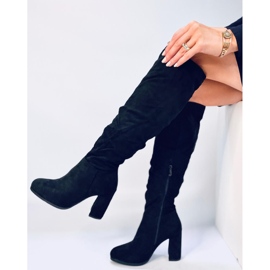 Vilma Bottes à talons classiques noires le noir 5