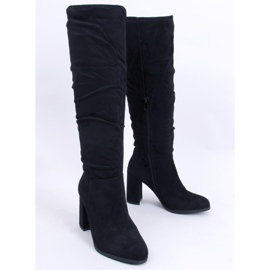 Vilma Bottes à talons classiques noires le noir 4