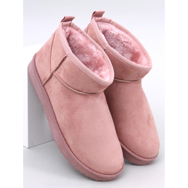 Bottines de neige courtes Emus Leav Rose 1