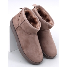 Boots de neige courtes Emus Leav Kaki brun 1