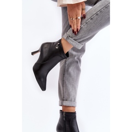 Bottines Femme En Cuir Maciejka 06301-01 Noir le noir 5