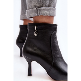 Bottines Femme En Cuir Maciejka 06301-01 Noir 2