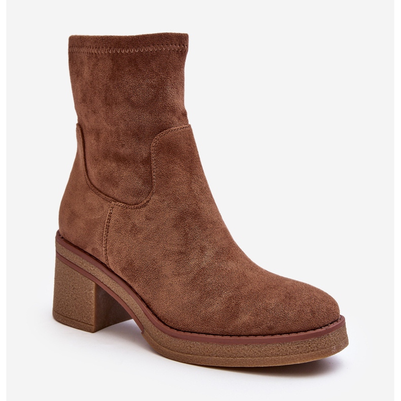 Bottines Femme Marron Argastis brun 2