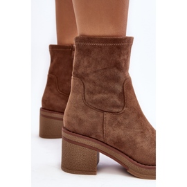 Bottines Femme Marron Argastis brun 1