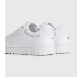 Chaussures Tommy Hilfiger Basket Core Leather M FM0FM04727YBS blanc 1