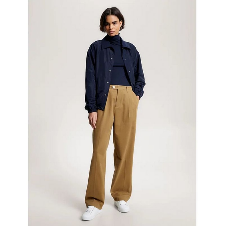 Tommy Hilfiger Golden Hw Court Sneaker W chaussures FW0FW075600K7 blanc 1