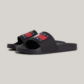 Tongs Tommy Hilfiger Flag Pool Slide Ess W EN0EN02115BDS le noir 1