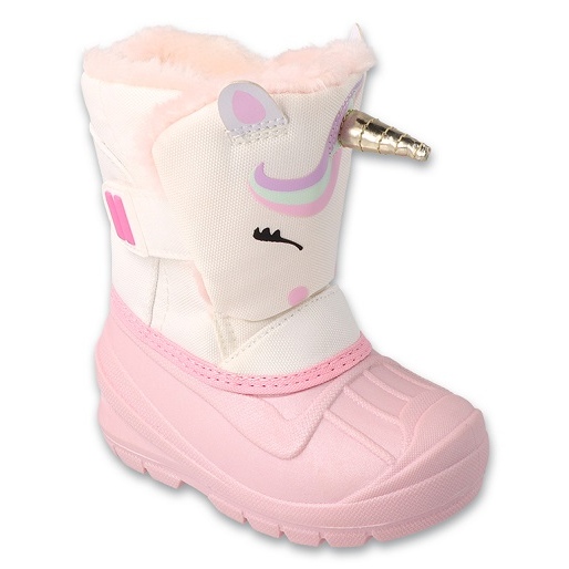 Chaussures de neige pour enfants Befado 160P013 rose 1 Chaussures de neige pour enfants Befado 160P013 rose 1