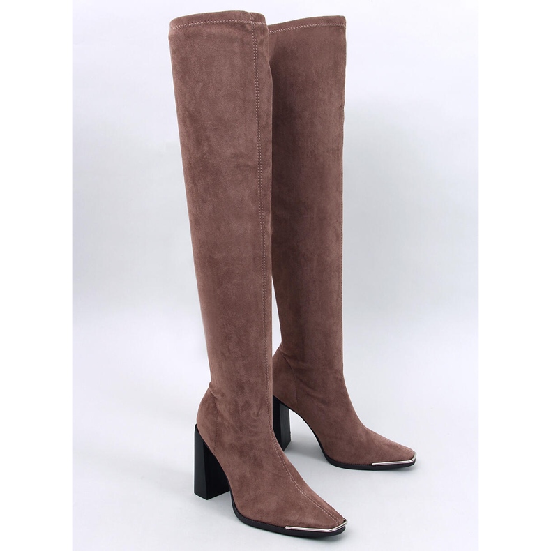 Talons hauts Marlone kaki brun 1