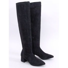 Diondre Mousquetaires noirs à petits talons le noir 1 Diondre Mousquetaires noirs à petits talons le noir 1