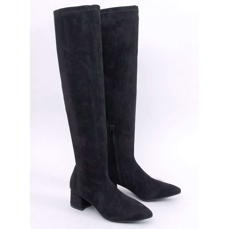 Diondre Mousquetaires noirs à petits talons le noir 1 Diondre Mousquetaires noirs à petits talons le noir 1