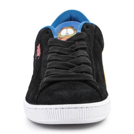Chaussures Puma en daim Garfield M 384182-01 le noir 1