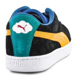 Chaussures Puma en daim Garfield M 384182-01 le noir 3