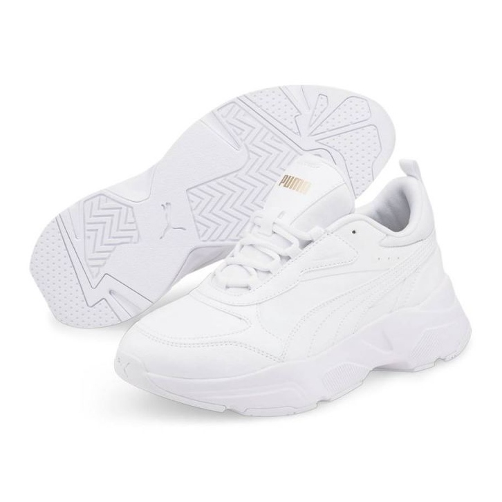 Puma Cassia Sl W chaussures 385279 01 blanc 1