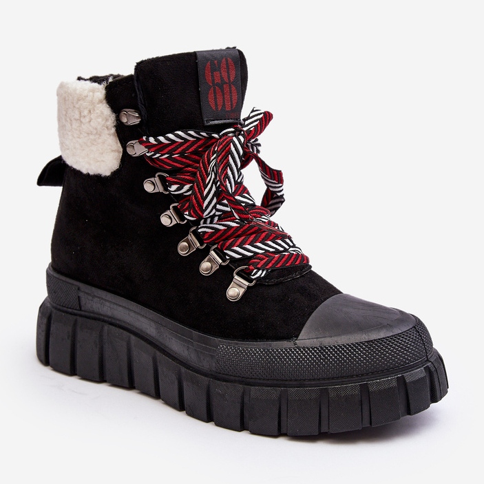 Bottes De Trappeur Isolées Sur Semelle Épaisse, Noir Ralotta 1