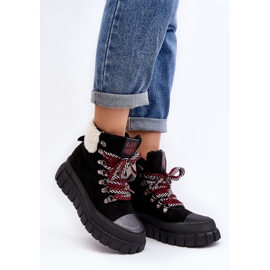 Bottes De Trappeur Isolées Sur Semelle Épaisse, Noir Ralotta 2