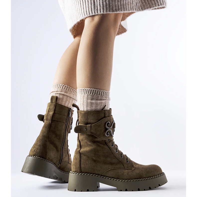 Travailleurs Castore éco-zmsz décoratifs vert foncé 1