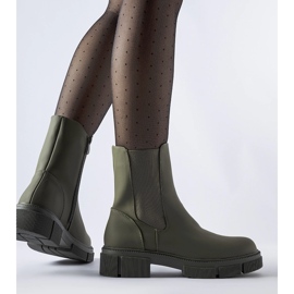 Bottines en caoutchouc Sorbo isolées vertes 2