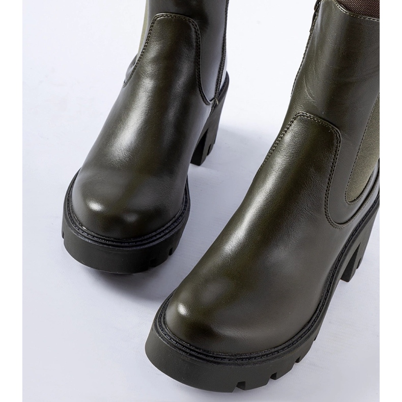 Bottines Hattiesburg vert foncé 2