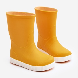 Lemigo Bottines en caoutchouc enfant Wave Gokids 979 Jaune 1