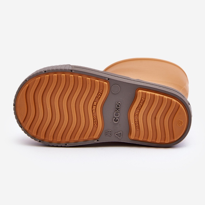 Lemigo Bottines en caoutchouc enfant Wave Gokids 979 Orange 1 Lemigo Bottines en caoutchouc enfant Wave Gokids 979 Orange 1