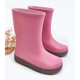 Lemigo Bottines en caoutchouc enfant Wave Gokids 979 Rose 2