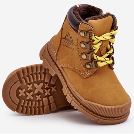 Bottes isolées Camel Walter pour enfants brun 8