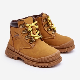 Bottes isolées Camel Walter pour enfants brun 7