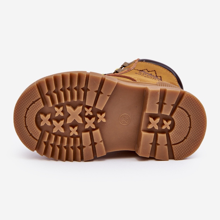 Bottes isolées Camel Walter pour enfants brun 2