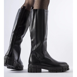 Bottines plates Ceredano isolées noires le noir 1