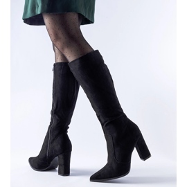 Bottines pointues Altona classiques noires 2