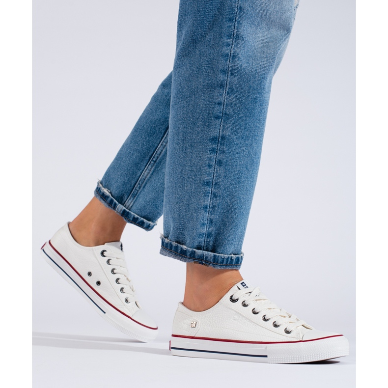 Baskets femme Big Star II274001 blanc 1