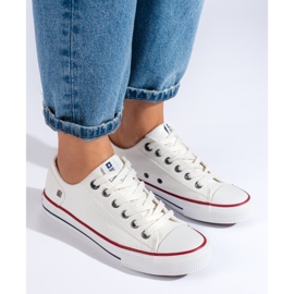 Baskets femme Big Star II274001 blanche 2