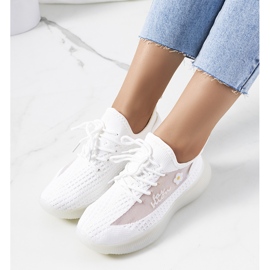 Baskets sport femme Molema blanches 1