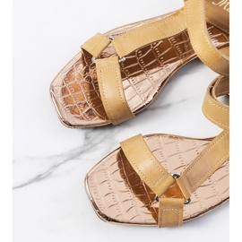 Sandales beiges pour femmes de Wardill 1