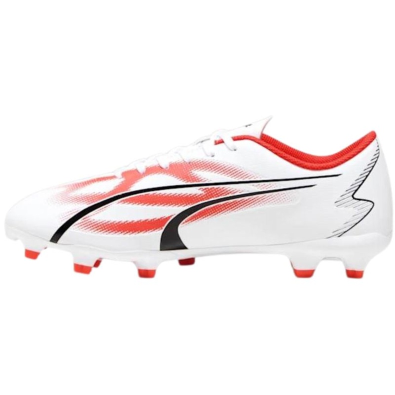 Chaussures de football Puma Ultra Play FG/AG 107423 01 blanc blanche 2