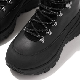 FitFlop Neo-D-Hyker Bottes de marche en tissu imperméable/daim W GP3-090 le noir 1